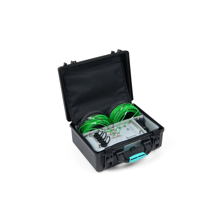 A TRSYS01 Measurement System inside it's protective case.